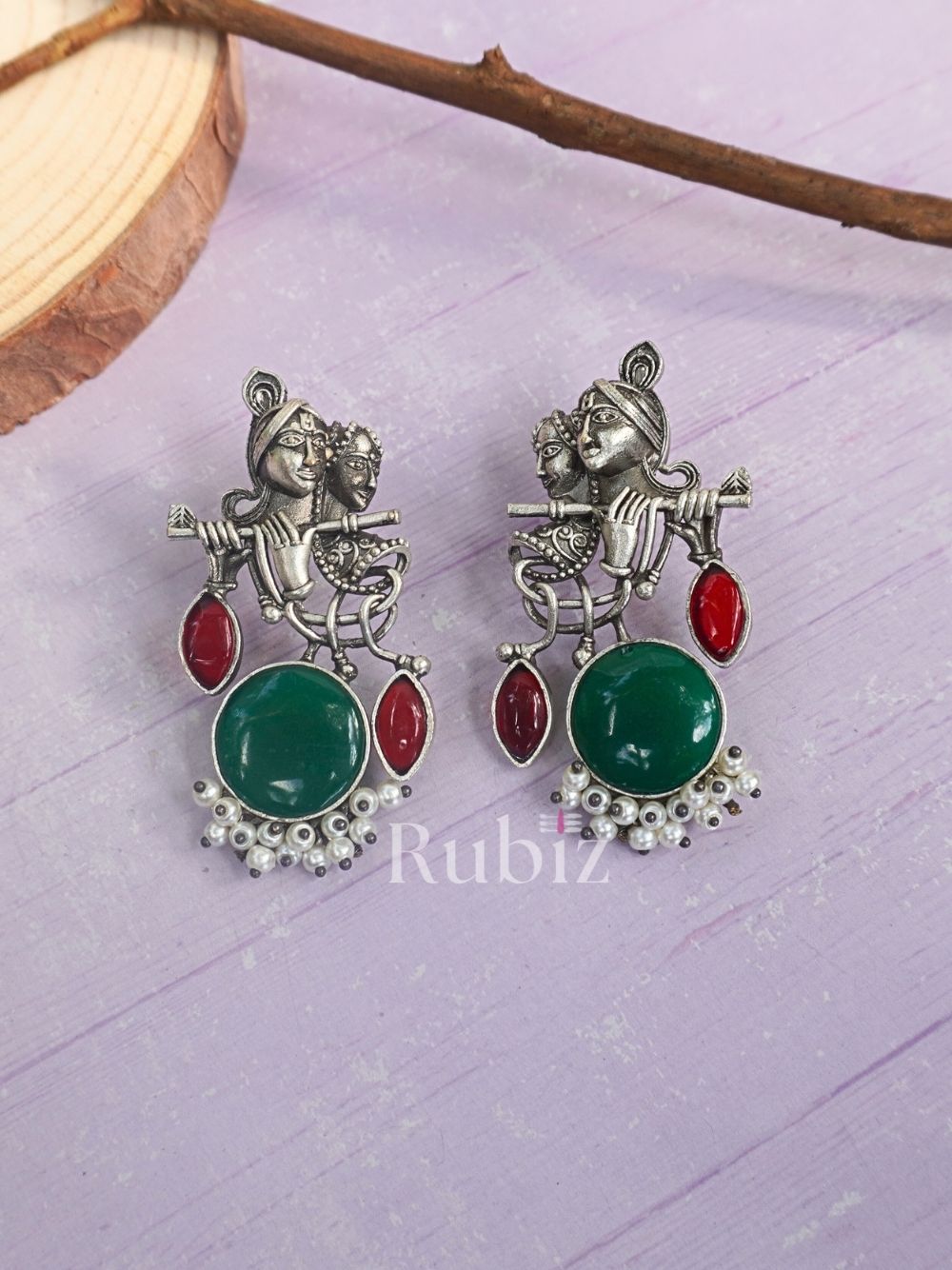 Emerald Krishna Danglers