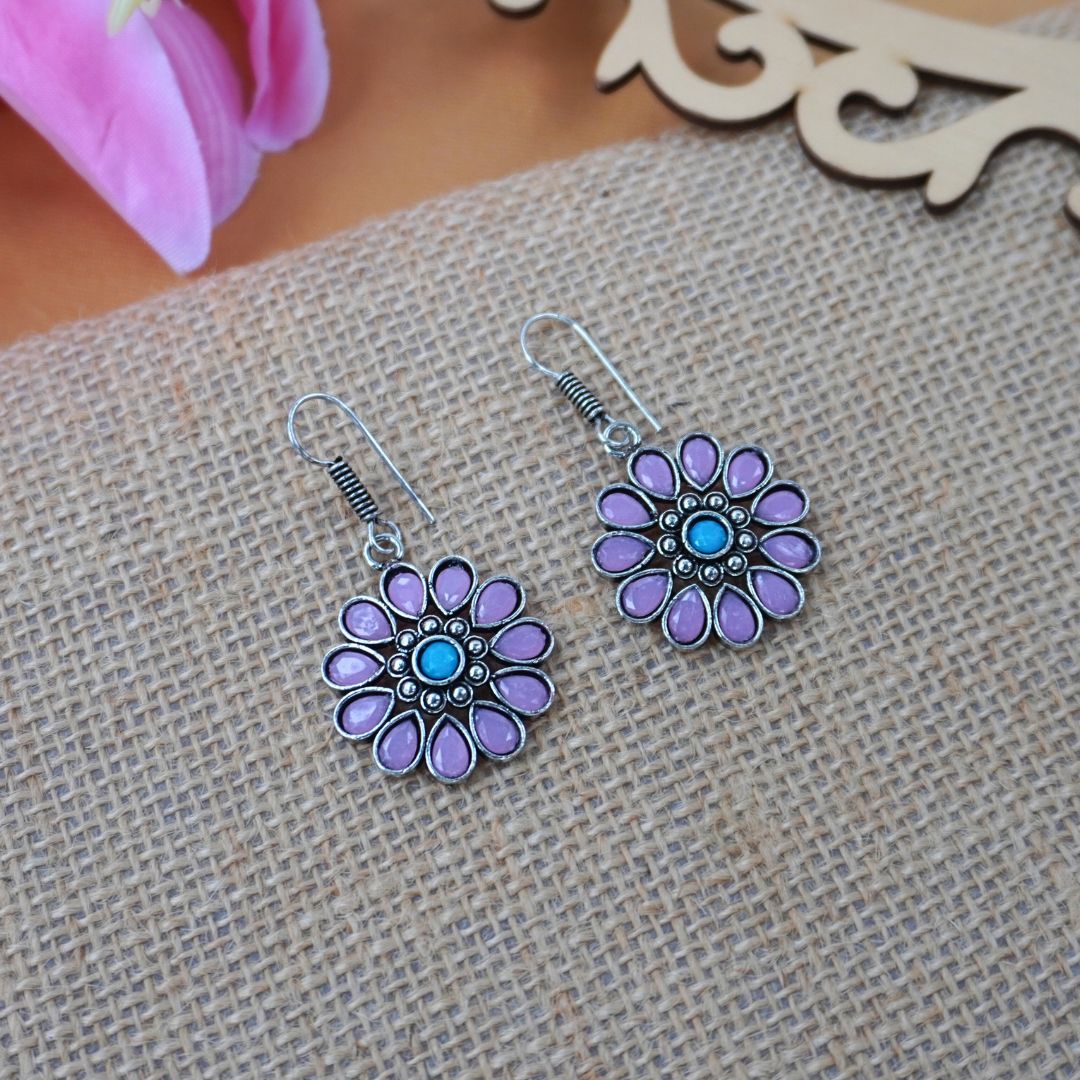 Pink Reva Danglers