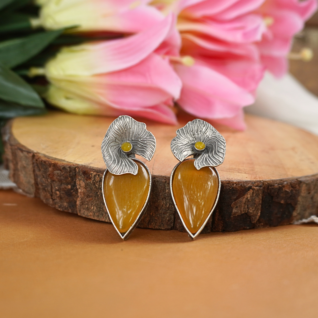 Mustard Floret Studs
