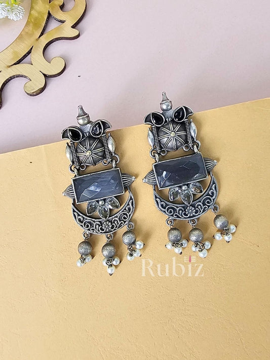 Grey Ruchita Danglers