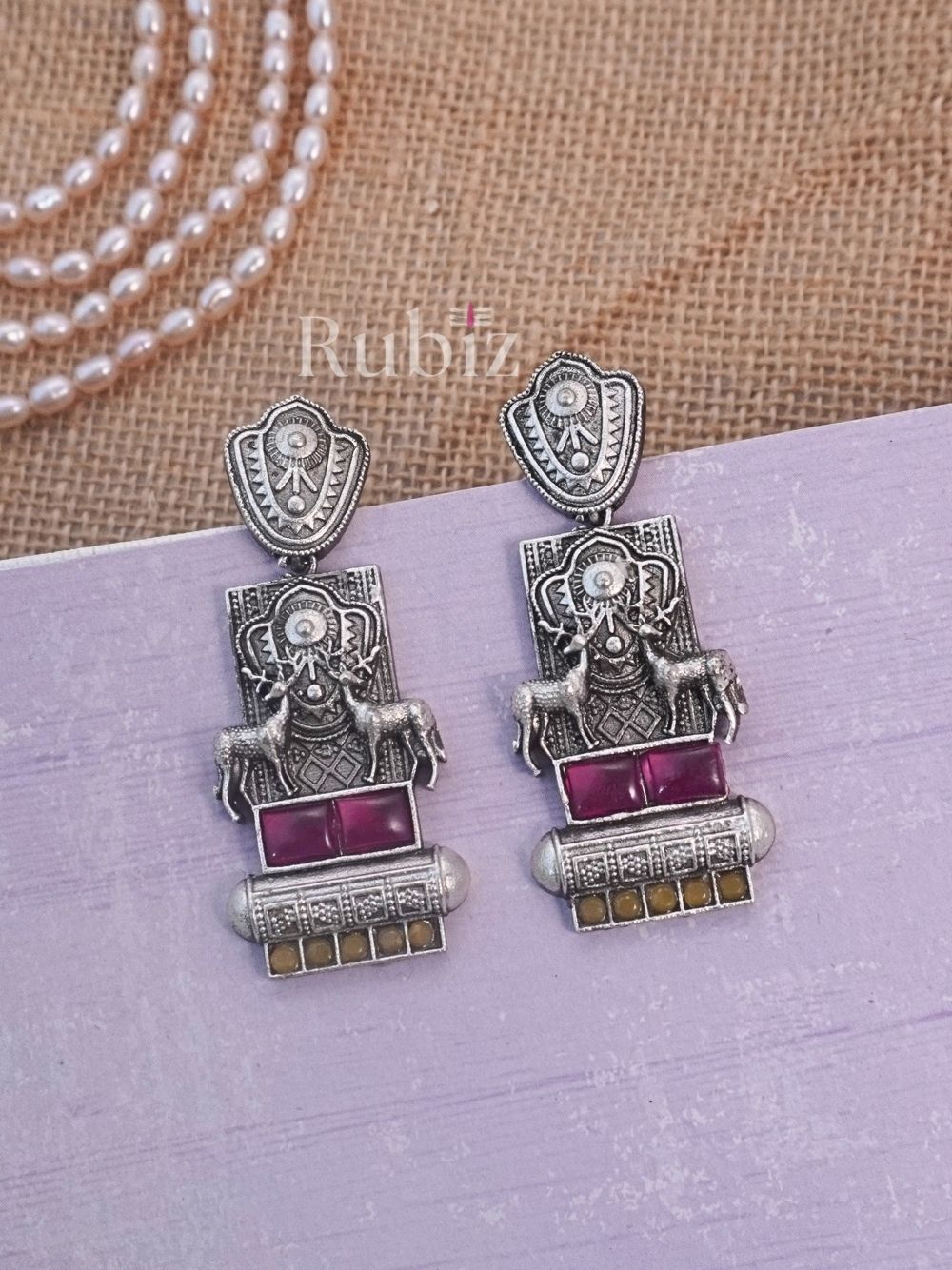 Silver Karisma Danglers