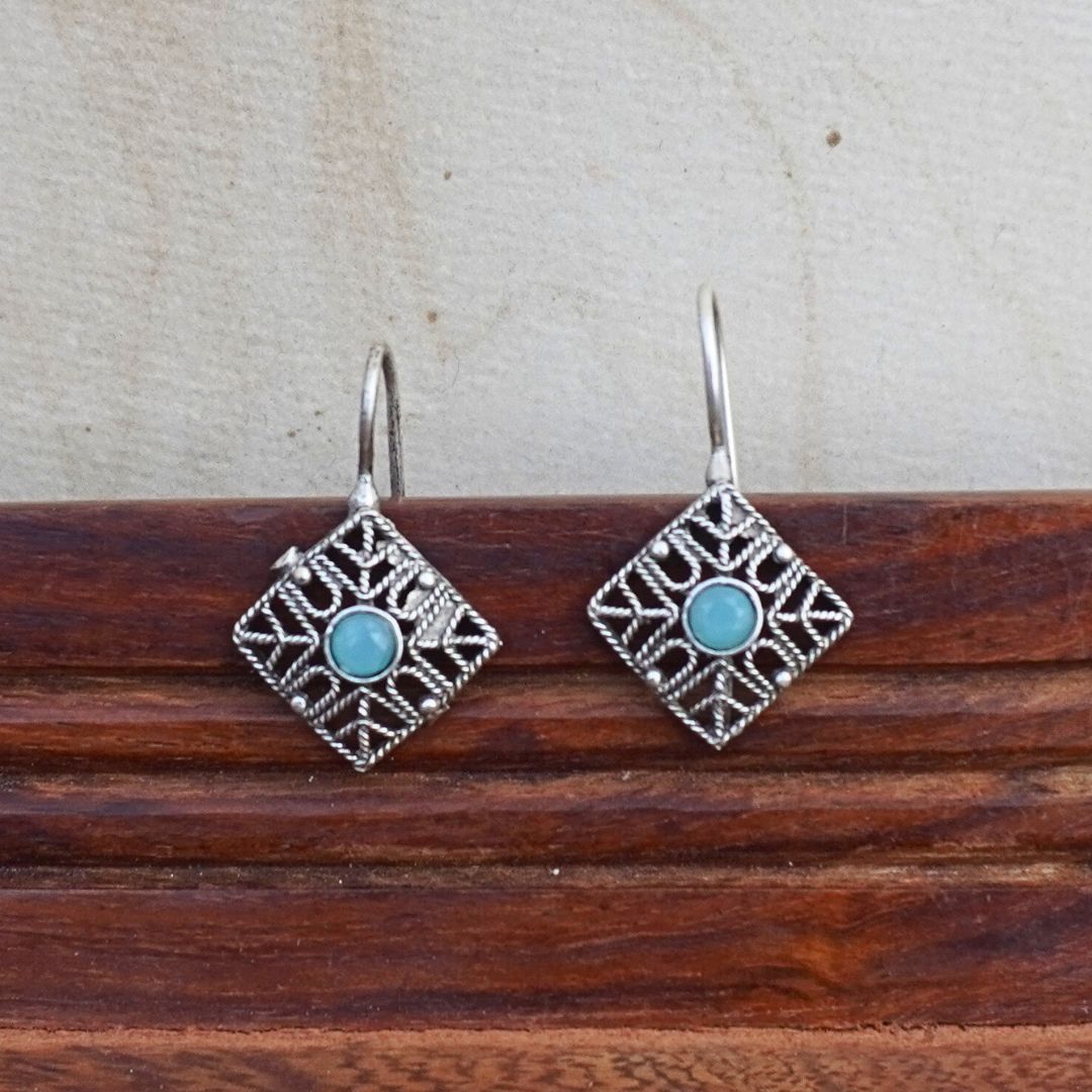 Blue Elisa Studs