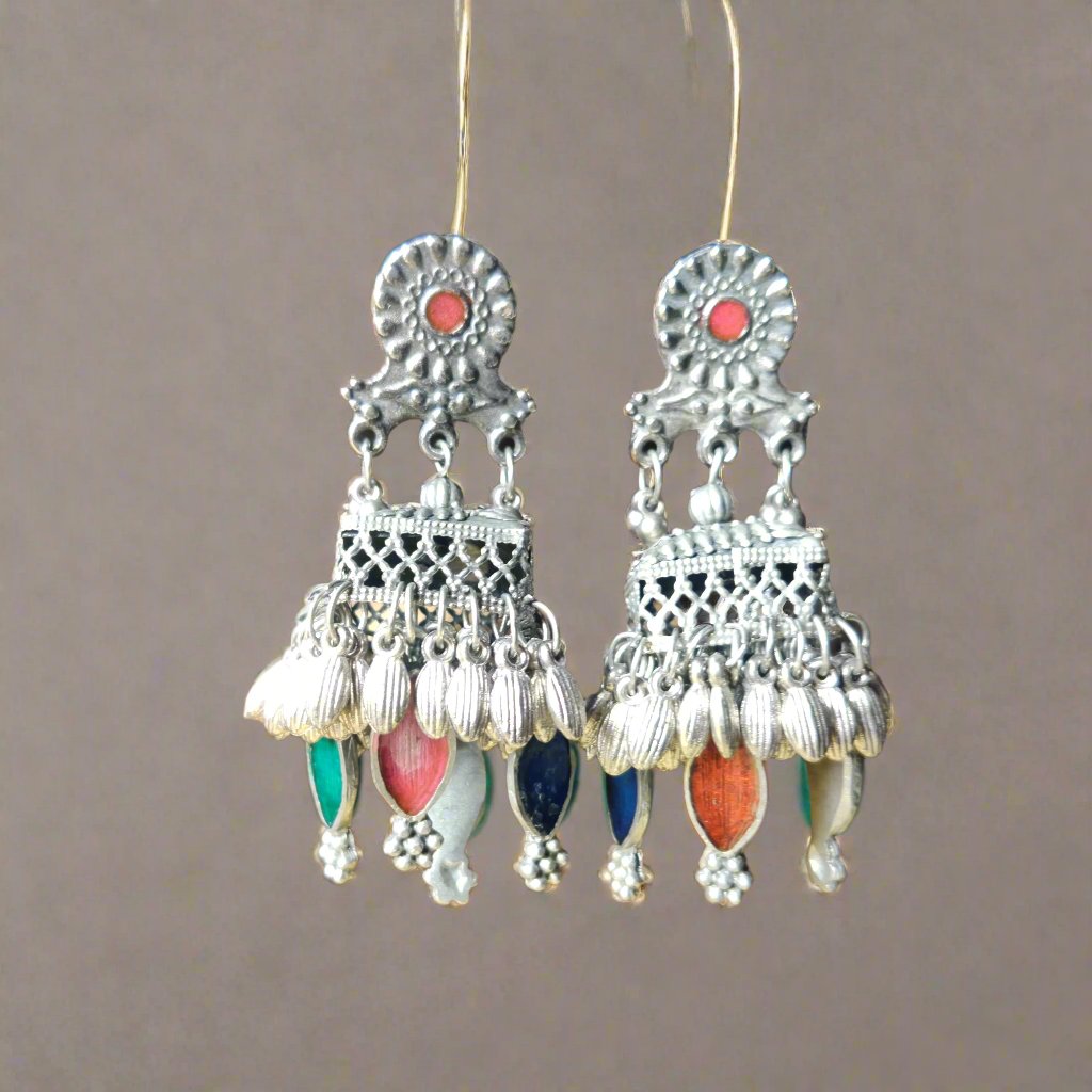 Anaya Afghani Jhumkas
