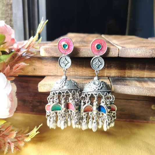 Gulrang Afghani Jhumkas