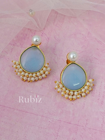 Turquoise Saya Studs