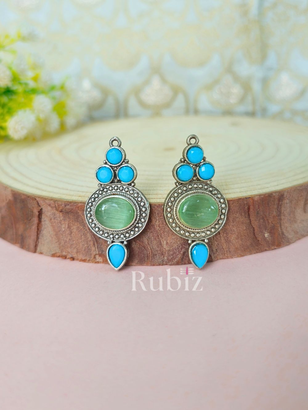 Blue Ishita Studs