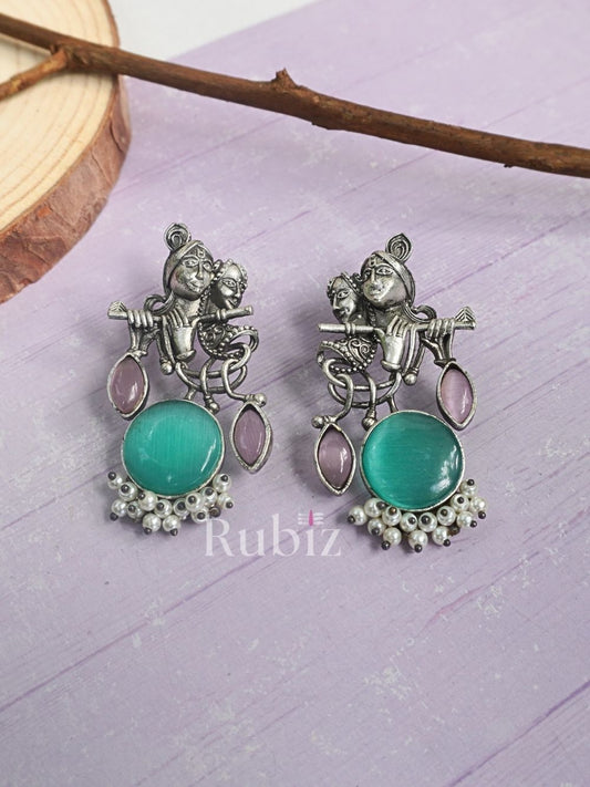 Blue Krishna Danglers