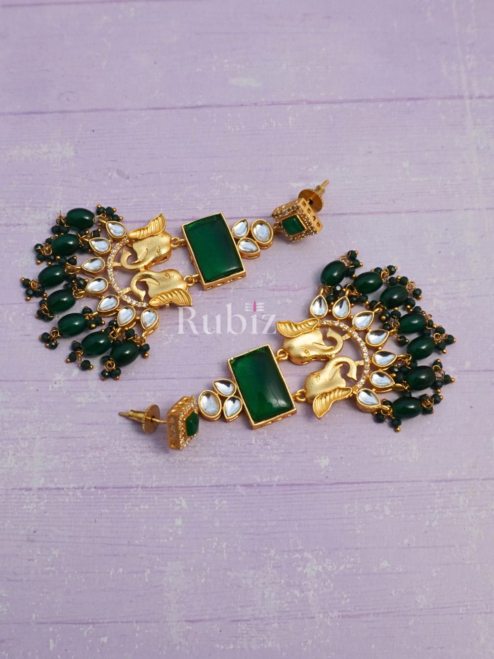 Emerald Deepika Danglers