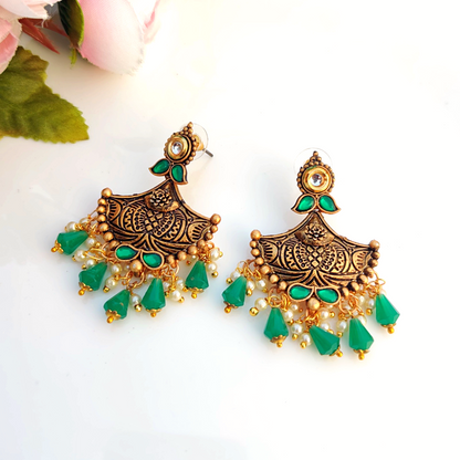 Emerald Ishani Danglers