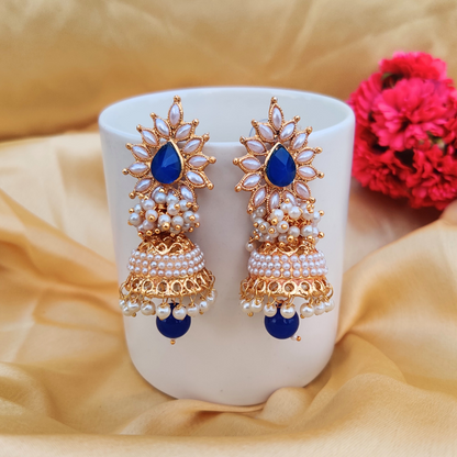 Blue Shradha Jhumkas Aashiqui 2