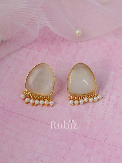 Ivory Belora Studs