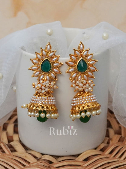 Emerald Shradha Jhumkas Aashiqui 2