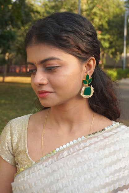 Emerald Navya Danglers