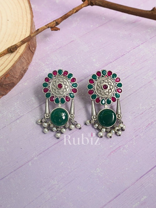 Emerald Khushi Danglers