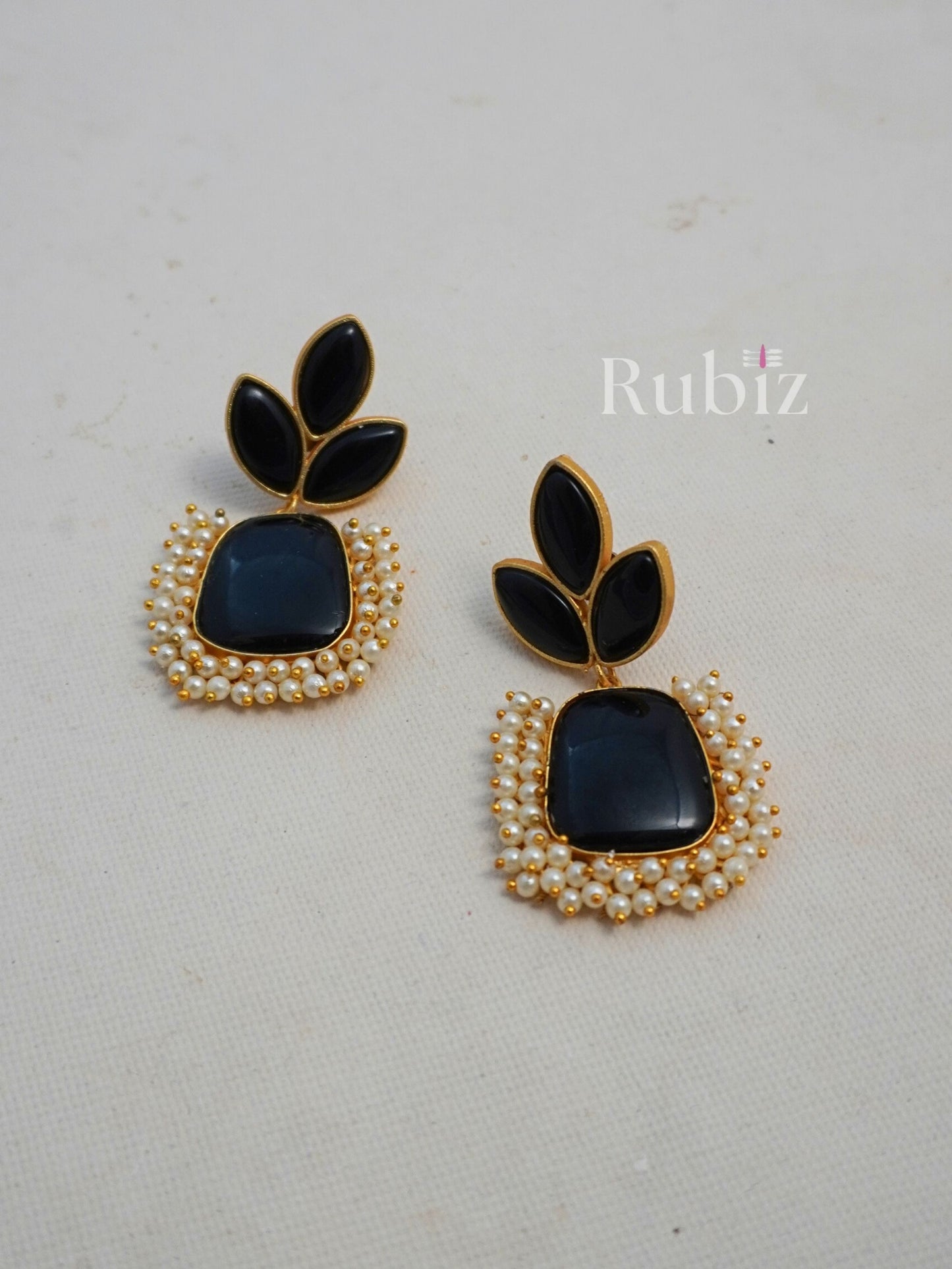 Black Navya Danglers