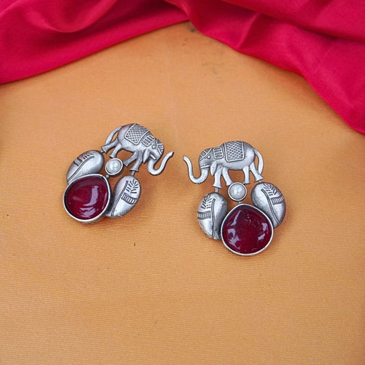 Red Ganaraj Earrings