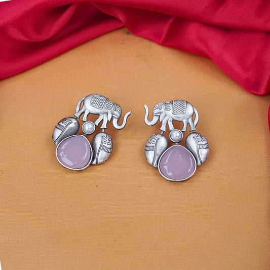 Pink Ganaraj Earrings