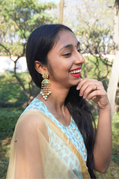 Mint Meenakshi Danglers